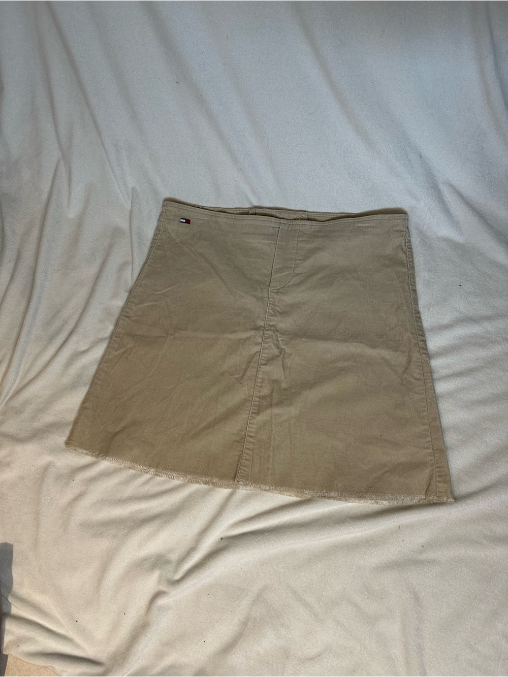 Tommy Hilfiger Khaki Cotton Casual Skirt